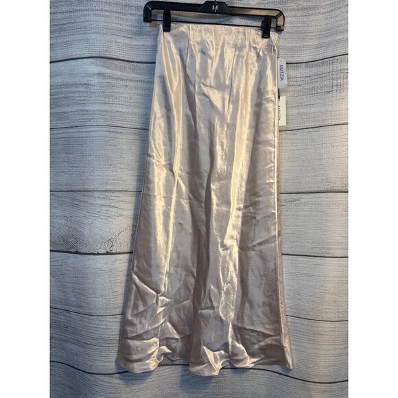 NWT Babaton Slip Maxi Skirt Size 2 - Picture 3 of 5